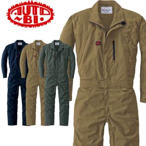 山田辰 ツナギ服 Auto-bi 2300 つなぎ服 長袖 吸汗速乾 校倉造り構造