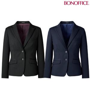 事務服 制服  BONOFFICE ボンオフィス ジャケット AJ0279  サイズ17号・19号 A213シリーズ  ボンマックス｜michioshop