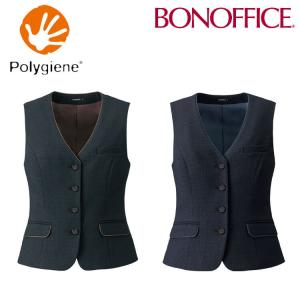 FOLK フォーク　FV30609-9　ベスト　レディース　ブラック【お取り寄せ製品】【女性用　事務服　営業　受付嬢　リクルート　スーツ　制服】 FOLK フォーク FV30609-9 ベスト レディース ブラック【お取り寄せ製品