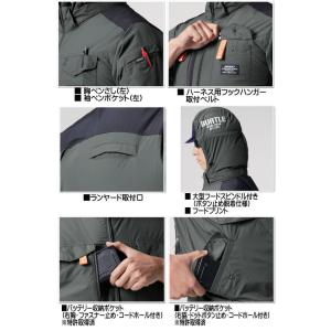 バートル BURTLE エアークラフト 半袖ブ...の詳細画像4