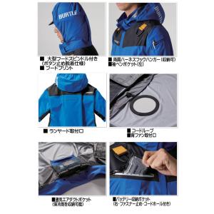 バートル BURTLE エアークラフトフーディ...の詳細画像5