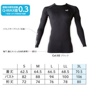 PUMA プーマ 長袖パフォーマンスウェア P...の詳細画像2
