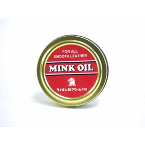 ミンクオイル LION ライオン MINK OIL 中缶｜mickeyshoes