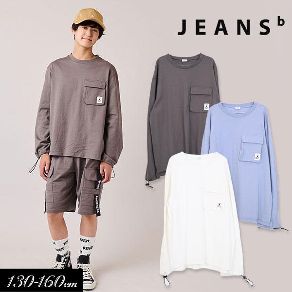 子供服 長袖 Tシャツ Jeans-b  ジーンズベー ポケットコード ロングT キッズ 男の子 ジ...