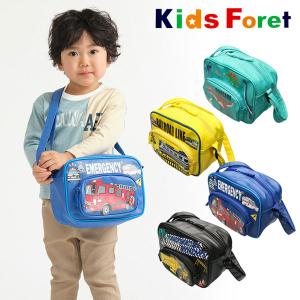 子供用t 合皮 電車 働く車 恐竜 通園 バッグ Kids Foret キッズフォーレ 入園 幼稚園 男の子 女の子  斜めかけ ショルダー 柔らか 2023春｜ミッキーキッズ