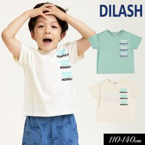 子供服 DILASH ディラッシュ シルケット加工 半袖Tシャツ キッズ 男の子 女の子  ジュニア 2022夏｜mickykids