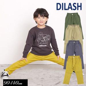 子供服 DILASH スリム シルエット パンツ 男の子 女の子 ズボン ジュニア ストレッチ 2023秋冬｜mickykids