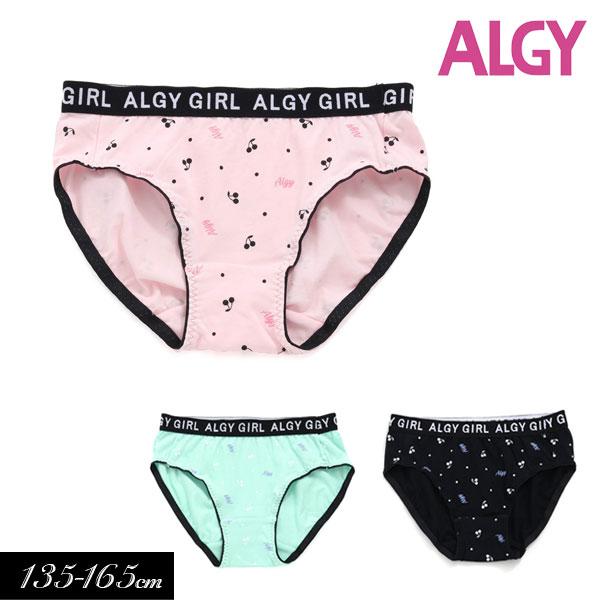 子供用 下着 ALGY アルジー チェリードット総柄 ショーツ キッズ パンツ インナー 女の子 ジ...