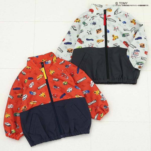 子供服 BREEZE ブリーズ TOMICA×BREEZEウィンドブレーカー トミカ  キッズ 男の...