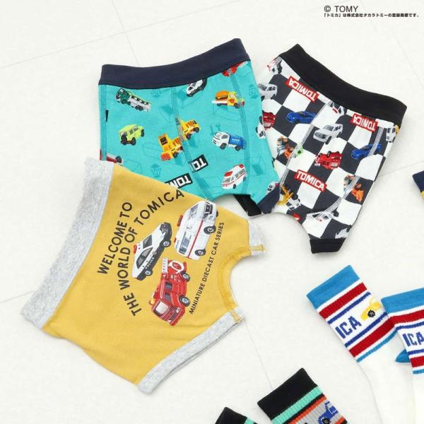 子供用 下着 BREEZE ブリーズ トミカ ボクサーパンツ キッズ ボクサーパンツ 車 ミニカー ...