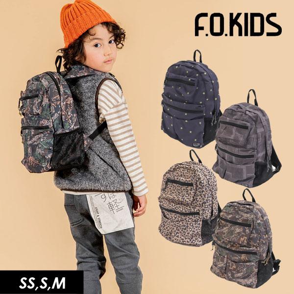 子供用t 総柄 デイリー リュック F.O.KIDS エフオーキッズ DAILY BACK PACK...