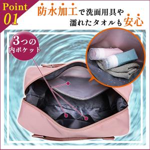 ボストンバッグ 広がる ボストンバッグ 旅行バ...の詳細画像3