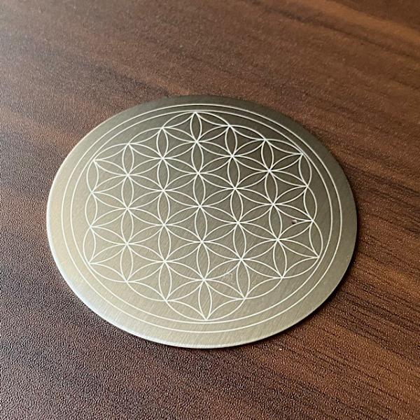 ステンレス  フラワーコースター　stainless flower coaster　コースター　フラ...