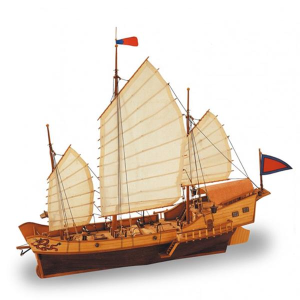 帆船模型キット レッドドラゴン(ジャンク)