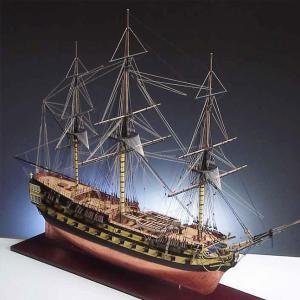 帆船模型キット ラトルスネーク 1/64 : 木製模型キットのマイクロ
