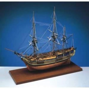 帆船模型キット バウンティ 1/64 : 木製模型キットのマイクロクラフト