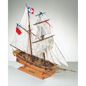 帆船模型キット バウンティ 1/64 : 木製模型キットのマイクロクラフト