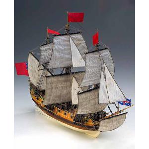 帆船模型キット ラトルスネーク 1/64 : 木製模型キットのマイクロ