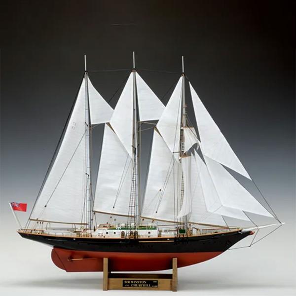 帆船模型キット サーウィストンチャーチル　1/75