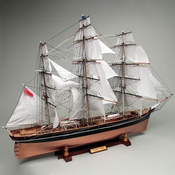 帆船模型キット カティサーク（帆付き）1/80