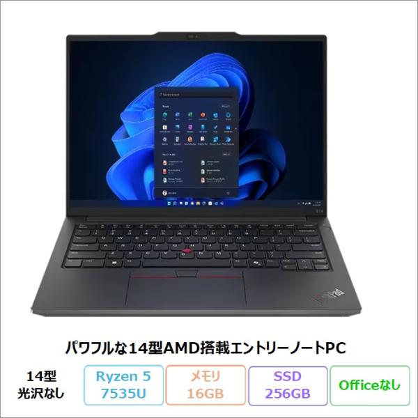 Lenovo ThinkPad E14 Gen 6 ノートPC 21M4S3EX00 Windows...