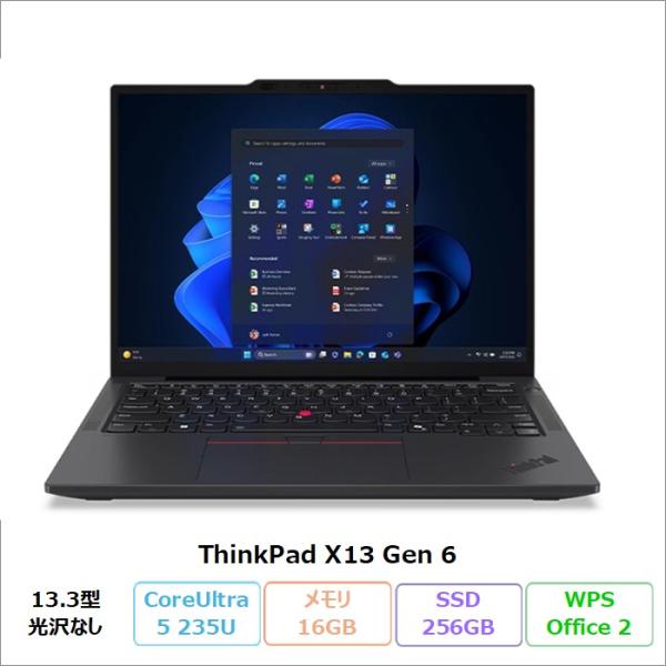 Lenovo ThinkPad X13 Gen 6 ノートPC 21RLS53700 Windows...