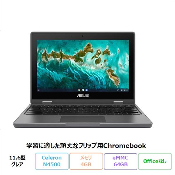 ASUS Chromebook CR1 2in1 ノートパソコン CR1100FKA-BP0003 ...