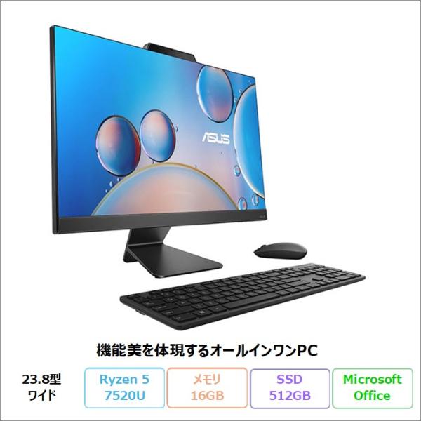 ASUS M3402WFAK 一体型 デスクトップ パソコン M3402WFAK-BPC039WS ...