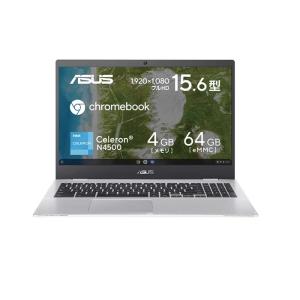 ASUS (エイスース) ノートパソコン Chromebook CX1 ChromeOS インテル Celeron N4500 メモリ4GB SSD64GB 15.6インチ メーカー再生品Aランク｜加賀マイクロソリューション