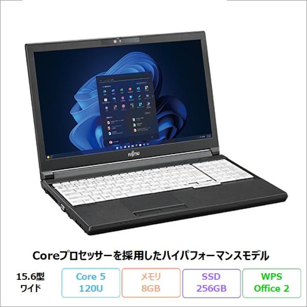 富士通 LIFEBOOK A5513/RX ノートパソコン FMVA0F053P Windows11...
