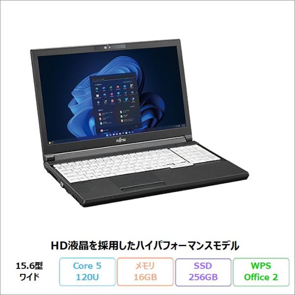 富士通 LIFEBOOK A5513/RX ノートパソコン FMVA0F057P Windows 1...
