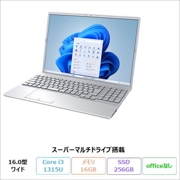 富士通 FMV A32-K3 ノートPC FMVA32K3SJ Windows11 Core i3-...