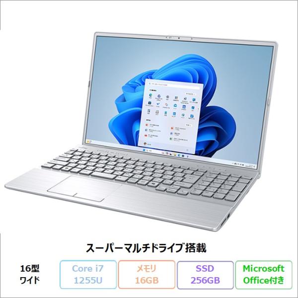 富士通 LIFEBOOK AH50/J3 ノートパソコン FMVA50J3S Windows11 O...