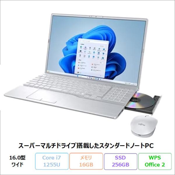 富士通 LIFEBOOK AH50/J3 ノートパソコン FMVA50J3SK Windows11 ...