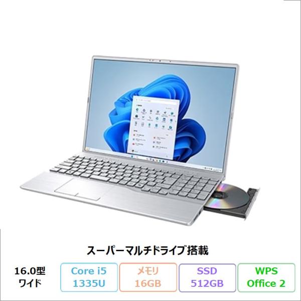 富士通 FMV A53-K3 ノートPC FMVA53K3SK Windows11 Office付 ...