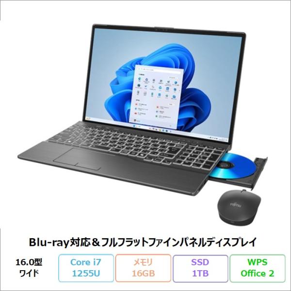 富士通 LIFEBOOK AH54/J3 ノートパソコン FMVA54J3BZ Windows11 ...