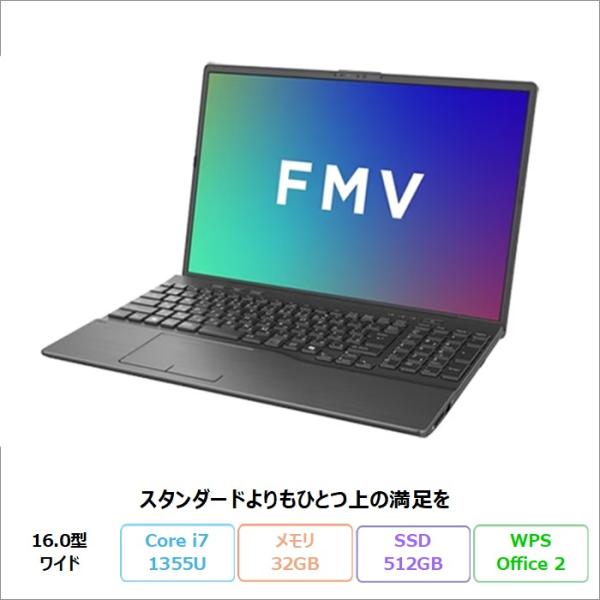 富士通 FMV A76-K3 ノートPC FMVA76K3BK Windows11 Office付 ...