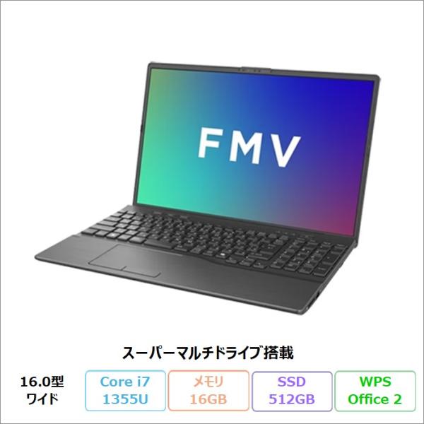富士通 FMV A76-K3 ノートPC FMVA76K3BN Windows11 MAR Offi...