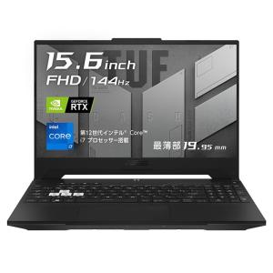 メーカー再生品Aランク ASUS ゲーミングノートパソコン TUF Dash F15 FX517ZM Windows11 Core i7-12650H 16GB SSD512GB 15.6型 RTX3060｜microdirect