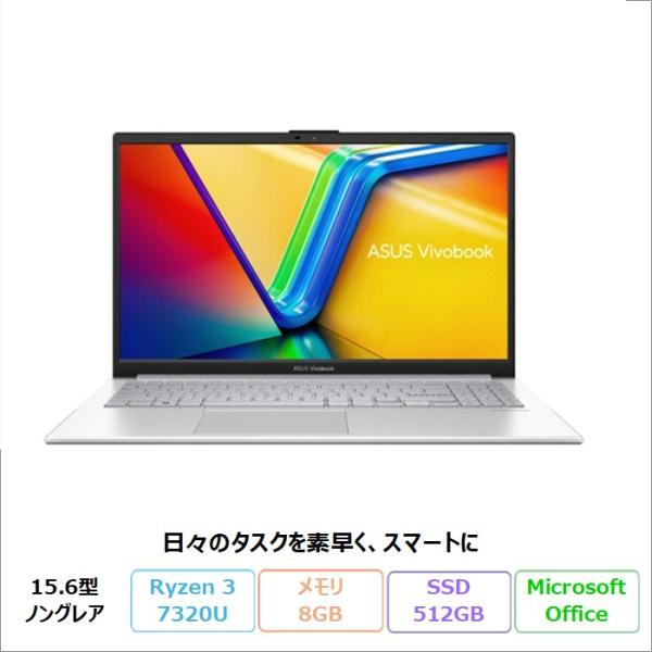 ASUS Vivobook Go 15 ノートPC E1504FA-R385SIYAWS4 Wind...