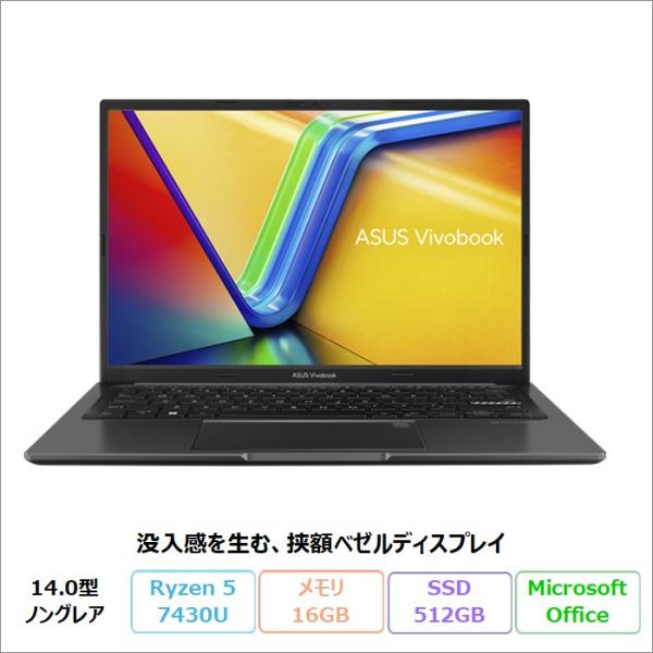 ASUS Vivobook 14 ノートPC M1405YA-R5YAWS Windows11 Of...