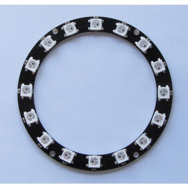 カラーLEDリング(WS2812B 16個)