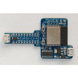 ESP32-C3-KEY-R1 (ESP32-C3-WROOM-02:RISC-V, 4M 開発ボード)｜microfan