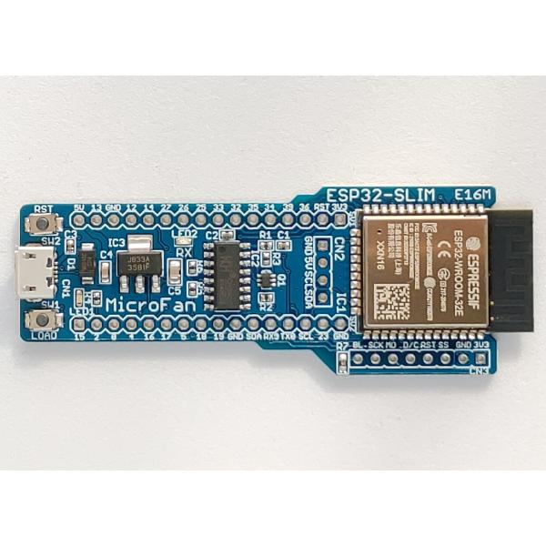 ESP32-SLIM (ESP32-WROOM-32E, 16M 開発ボード) USBインターフェー...