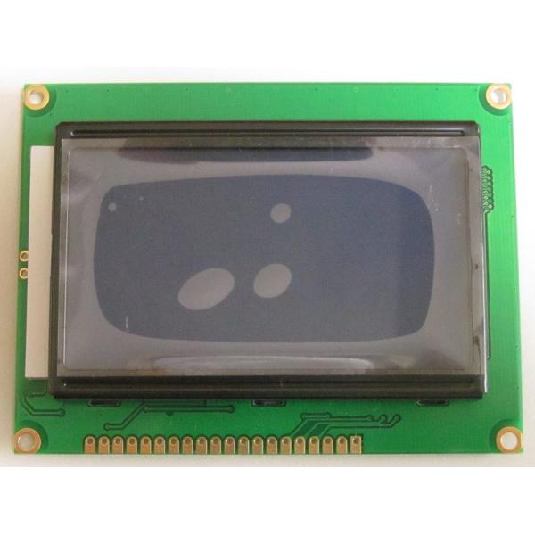 128X64ドット 液晶グラフィック・ディスプレイ（5V、ドット白、バックライト青）