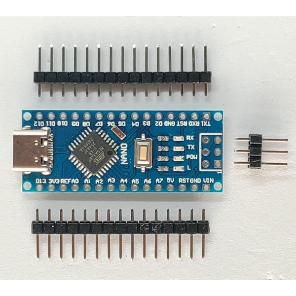 NANO 3.0 Arduino互換機(CH340C使用, USB Type-C)