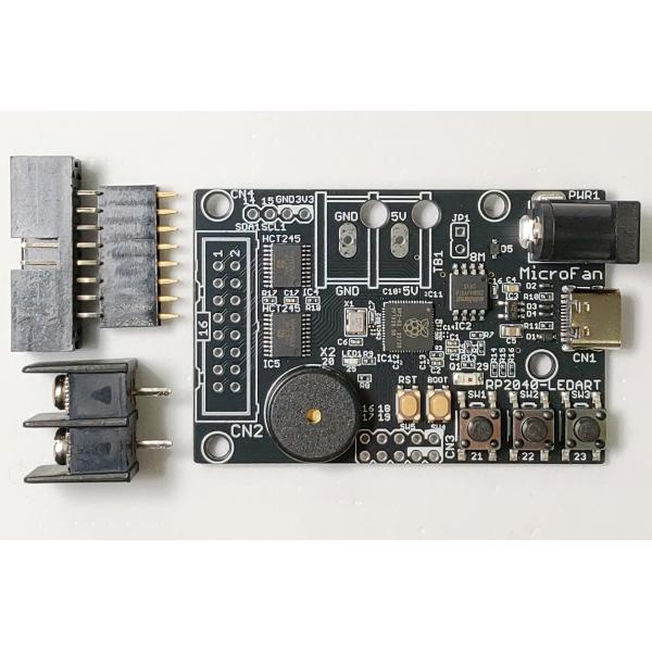 RP2040-LEDART (8M Flash) LED RGB パネル HUB75コントローラ U...