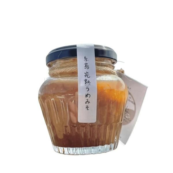 糸島完熟うめみそ (125g) - 糸島げんき工房 | 無添加麦みそ 梅風味万能調味料 ご飯のお供・...