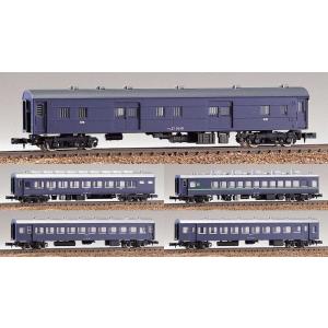 夜行急行列車5両編成セット 【グリーンマックス・108】
