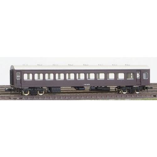 着色済み ナハ10形（茶色）【グリーンマックス・11011】